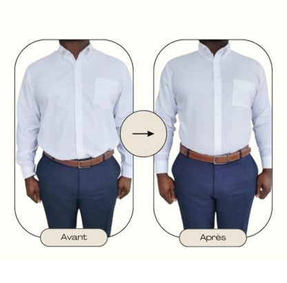 Ceinture élastique de chemise pour un maintien parfait