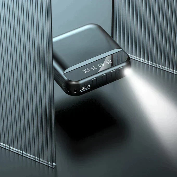 Power Bank intelligent de poche avec 4 câbles